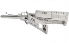 Kwikset (KW5) 6 Pin 2-in-1 Tool - by Original Lishi